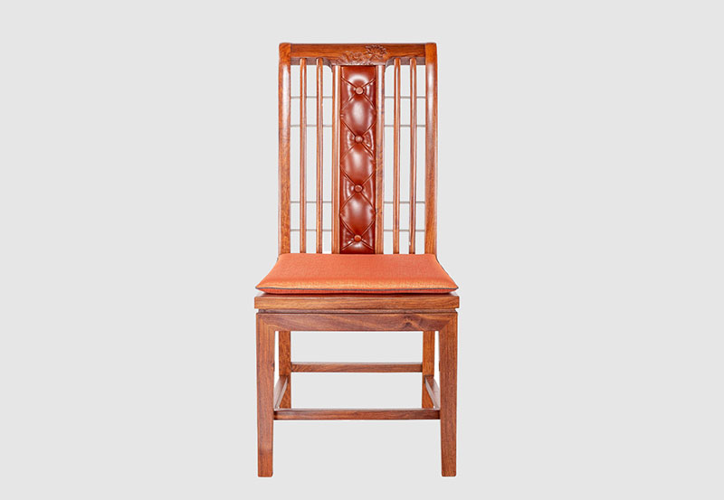 石龙镇芙蓉榭中式实木餐椅效果图
